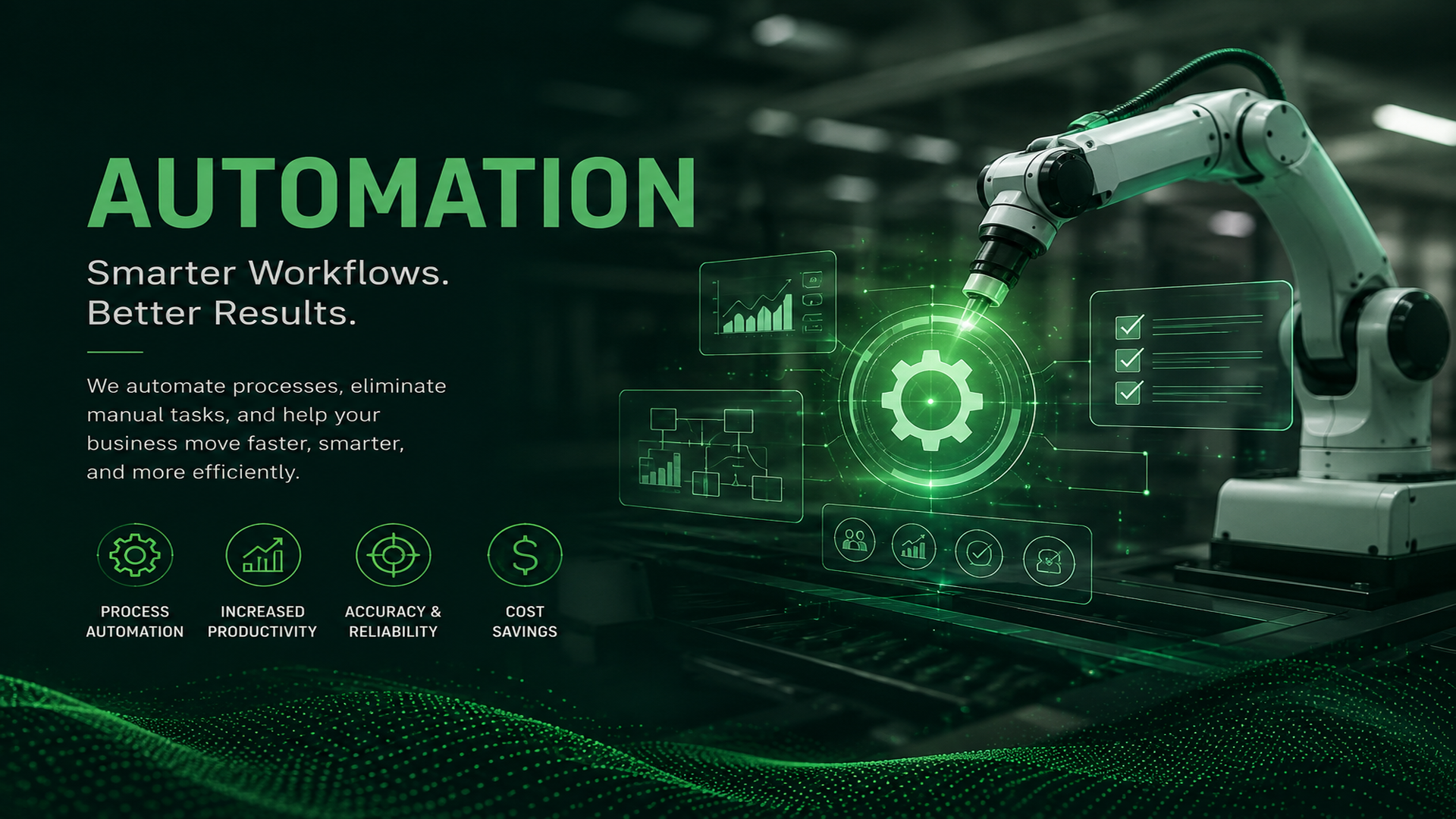 AI automation — smarter workflows, better results